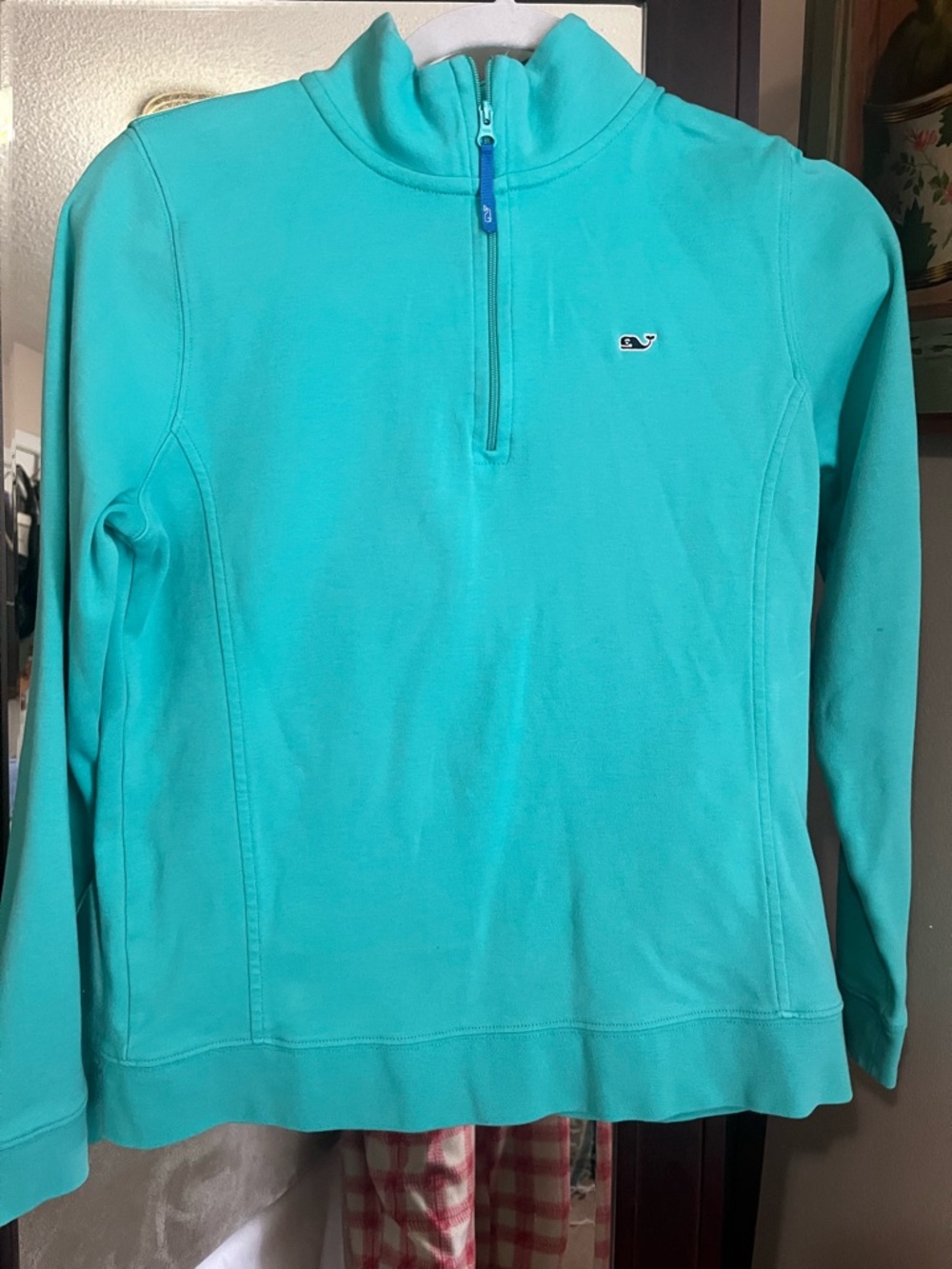 Vineyard Vines Women’s Turquoise Mock Neck Sweater GET 2 for 32 dlls !
